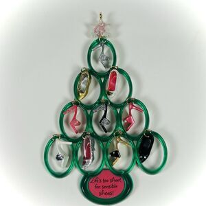 Hallmark Keepsake Barbie Shoe Tree Ornament 2008 Exclusive Christmas Ornament